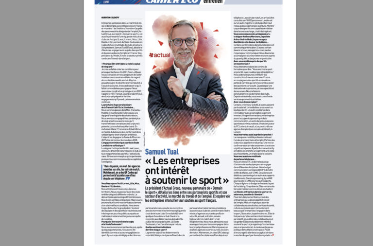 Image d'un article de l'équipe